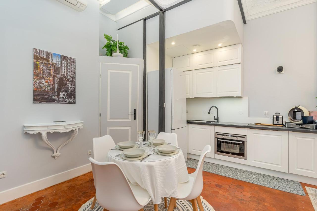 Nouvel Appartement De Caractere Et Climatise A La Joliette Marseilles Exterior foto